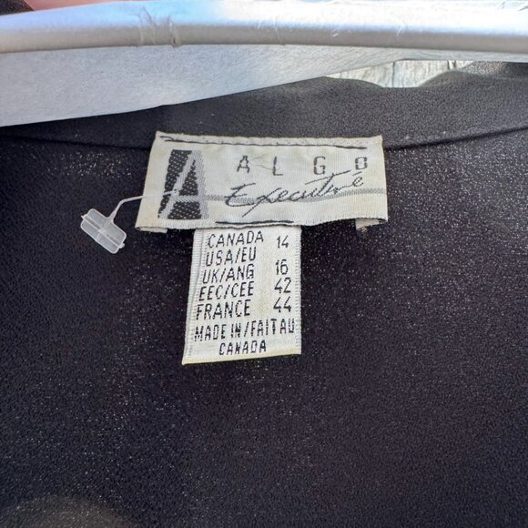 70s - 80s Luxurious Algo Executive Dress - Picture 7 of 8